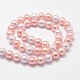 Shell fili di perle perline BSHE-L017-08-2