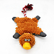 ベルベット犬のおもちゃ  子供のおもちゃ  アヒル  オレンジ  39x17cm TAC-MP0001-01-1