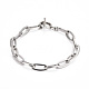 304 ensembles de colliers et bracelets en chaîne à maillons en acier inoxydable SJEW-JS01192-10