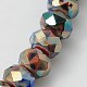 Handmade Millefiori Glass Beads Strands LK-E003-1I-1