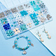 Pandahall Elite – kit de fabrication de bijoux sur le thème de l'océan DGLA-PH0001-15-4