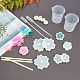 Kits de moules en silicone bricolage sakura DIY-OC0002-87-6