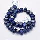 Natural Lapis Lazuli Beads Strands G-G697-A04-2