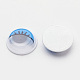 Meneo ojos saltones de plástico botones de accesorios de diy de la artesanía de álbum de recortes de juguete con parche de la etiqueta en la parte posterior X-KY-S003B-10mm-M-2