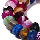 Natural Banded Agate/Striped Agate Beads Strands G-E605-A01-02A-3