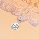 Shegrace adorable 925 colliers pendentif en argent sterling JN653A-4