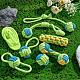 8Pcs Durable Cotton Rope Dog Toys JX375A-1