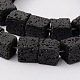 Brins de perles de roche de lave synthétique G-N0104-10mm-18-1