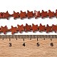 Natürliche rote Jaspis Perlen Stränge&nbsp;G-F817-A02-01-6