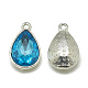 Alloy Glass Charms PALLOY-T028-7x10mm-12-2