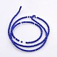 Imitation Lapis Lazuli Dyed Synthetic Turquoise Round Beads Strands TURQ-E016-04-3mm-3