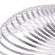 Benecreat 10 m (33 piedi) 3 mm di larghezza filo piatto in alluminio argento anodizzato filo artistico piatto per la creazione di perline artigianali di gioielli AW-BC0002-01B-3mm-6