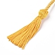 ポリエステル卒業栄誉ロープ  卒業生のためのタッセルペンダント装飾付き  ゴールド  169cm  6mm AJEW-WH0021-76A-2