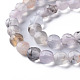 Chapelets de perles d'agate naturelle G-N326-98C-3