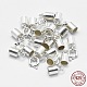 925 стерлингового серебра застежками пружинного кольца STER-G019-08S-1