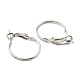 Accessoires de boucle d'oreille huggie hoop en fer IFIN-E025-01A-P-2