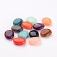 Mixed Acrylic Gemstone Beads Oval Beads X-PGB277Y-2