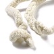 柔らかいかぎ針編みの糸  スカーフ用の太い編み糸  バッグ  クッション作り  ミックスカラー  7~8mm  65.62ヤード（60m）/ロール OCOR-G009-03-M-4