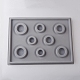 Kunststoff-Kügelchen Design Platten X-TOOL-D052-01-1