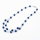 Collane di perle di vetro a più livelli perle NJEW-JN01977-05-1