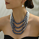 Conjunto de joyas de perlas de imitación YG9589-4