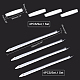 SUPERFINDINGS 2 Sets 2 Style Car Anti-collision Strip Sticker AJEW-FH0002-04-5