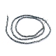 Chapelets de perles en verre électroplaqué X-EGLA-F149-FR-02-4