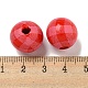 Набивные деревянные европейские бусины WOOD-G022-13E-3