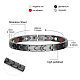 SHEGRACE Stainless Steel Watch Band Bracelets JB647A-5