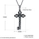 316L Surgical Stainless Steel Pendant Necklaces NJEW-BB29800-6