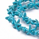 Chapelets de perles en turquoise synthétique TURQ-L029-03C-1
