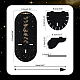 Kit de fabrication de divination pendule craspire diy DIY-CP0008-32C-2