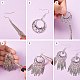 Kit per la creazione di orecchini pendenti con lampadario fai da te DIY-SZ0008-65-3