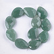 Natural Green Aventurine Beads Strands G-S354-09-2