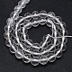 Perlas de cristal de cuarzo natural G-N0007-8mm-17-2