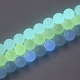 Synthetic Luminous Stone Beads Strands G-S200-08F-2