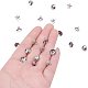 PandaHall Elite 50 pcs 304 Stainless Steel Cup Pearl Bail Pin Pendants For Half-drilled Beads Charms Jewelry Findings STAS-PH0010-32P-4