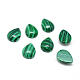 Cabochons en pierre gemme malachite synthétique&nbsp;G-T024-18x25mm-03-1