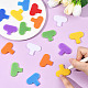 30 étiquette de câble en nylon auto-agrippante&nbsp;FIND-SP0004-89C-4