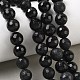 Natürlichen Obsidian Perlen Stränge&nbsp;GG-CBA12F1-A01-10MM-1