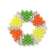 3pcs 3 couleurs perles de rocaille japonaises faites à la main PALLOY-MZ00040-2