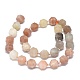 Natural Multi-Moonstone Beads Strands G-O201B-69A-3