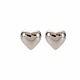 Heart Stud Earrings for Women EJEW-S213-02B-01S-RS-1
