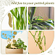 空白の真鍮の植物ラベル  シードポッティング用  ハーブ  花  野菜  鳥  昆虫  24~61x38~60x0.5mm  6スタイル  2個/スタイル  12個/セット AJEW-WH0500-001-6