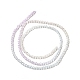 Brins de perles de verre de couleur dégradé transparent GLAA-H021-01A-05-4