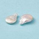 Perles de perles de keshi naturelles baroques PEAR-N020-L31-3