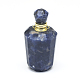Pendenti di bottiglia di profumo apribile in sodalite naturale sfaccettata G-E556-05J-2