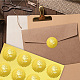 34 foglio di adesivi autoadesivi in lamina d'oro in rilievo DIY-WH0509-050-6