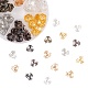 210 pièces 6 couleurs 3 bouchons de perles de fer à pétales IFIN-CJ0001-66-3