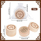 Column Wooden Finger Ring Storage Boxs CON-WH0086-063B-2